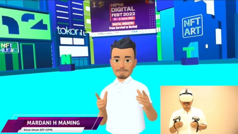 Mardani H Maming dan metaverse