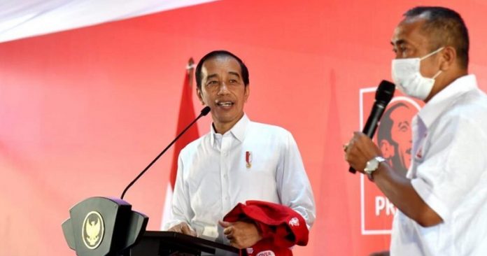 Jokowi di Magelang
