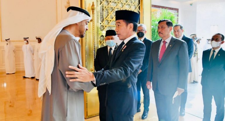 Presiden Jokowi di Abu Dhabi