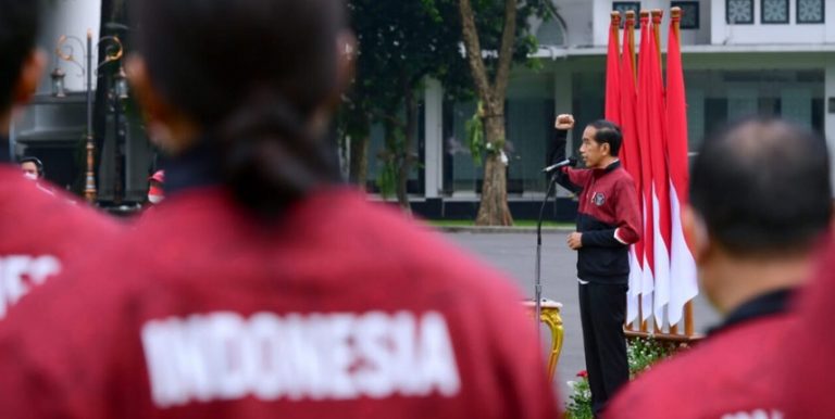 Presiden lepas tim Sea Games