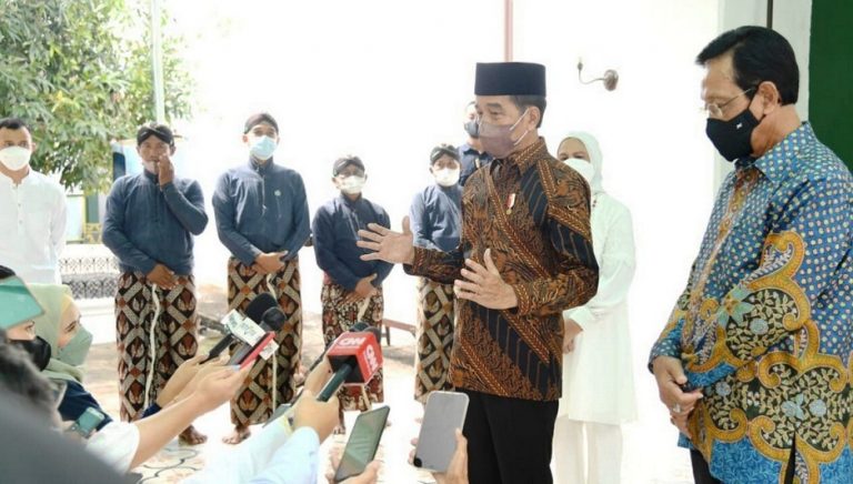 Presiden dan lebaran 2022