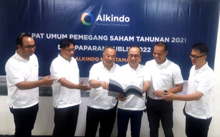 Jajaran direksi ALDO saat RUPS