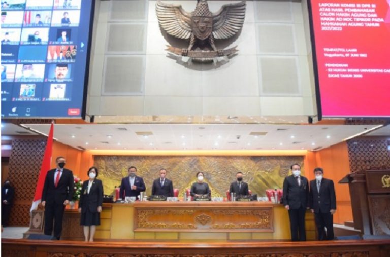 DPR sahkan Hakim Agung