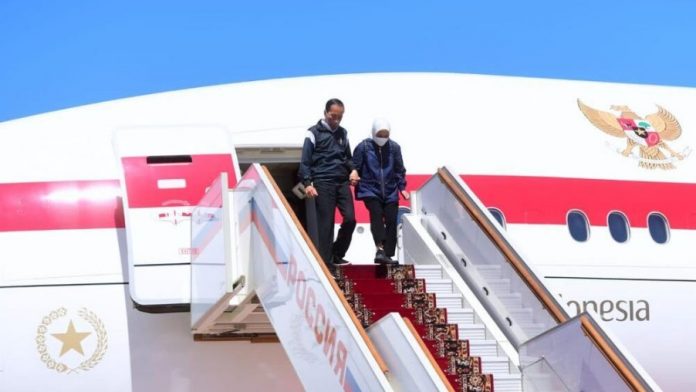 Presiden tiba di Moskow