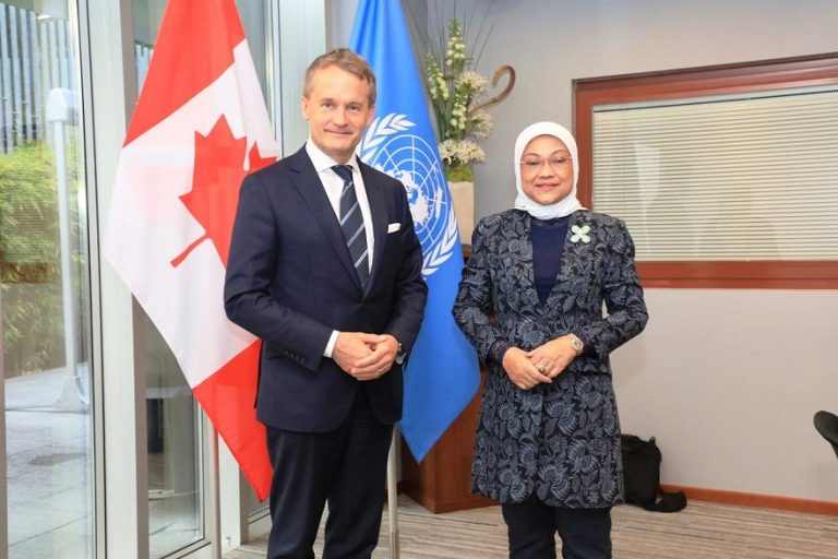 Ida Fauziyah di Swiss