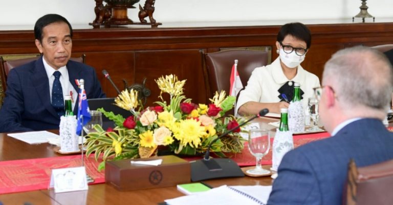 Presiden Jokowi-PM Australia