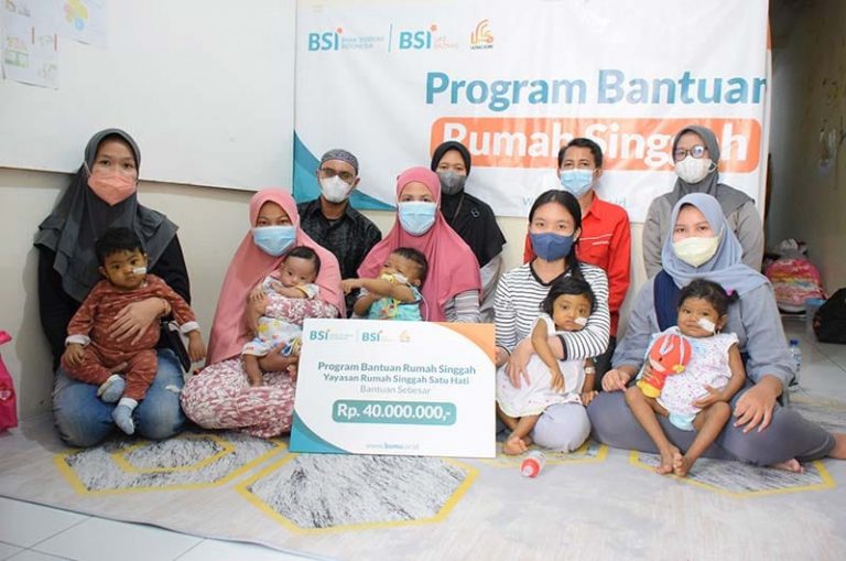 Laznas BSM Umat dan BSI bantu umah singgah