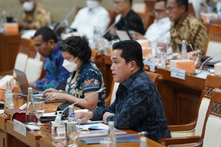 Ercik Thohir di DPR