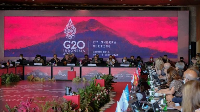 Airlangga di pertemuan G20