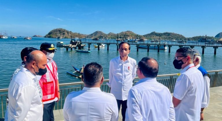 Presiden Jokowi di Labuan Bajo