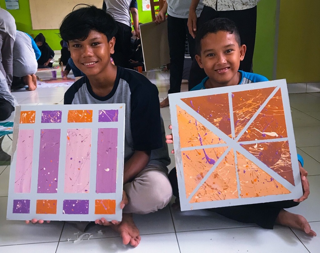 AkzoNobel Indonesia dan SOS Children's Villages Indonesia  di Aceh