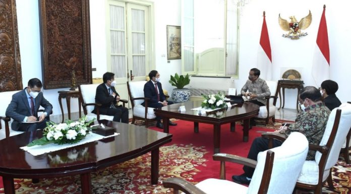 Jokowi-Menlu Vietnam