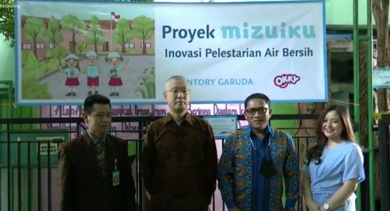 Mizuiku resmikan fasilitas air bersih