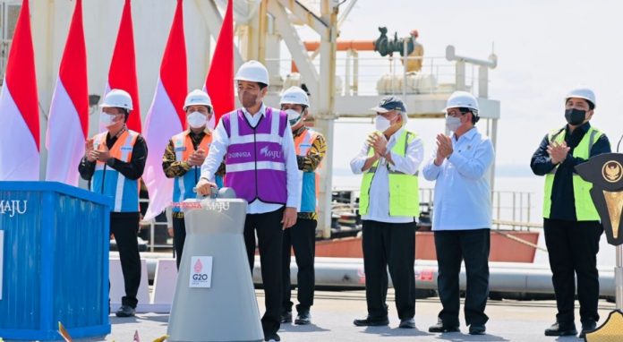 Jokowi resmikan Terminal Kijing Pelabuhan Pontianak