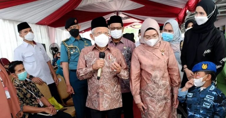 Wapres tinjau posyandu