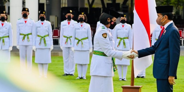 Presidn kukuhkan Paskibraka