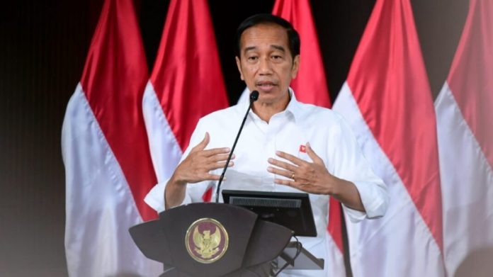 Jokowi di TMII
