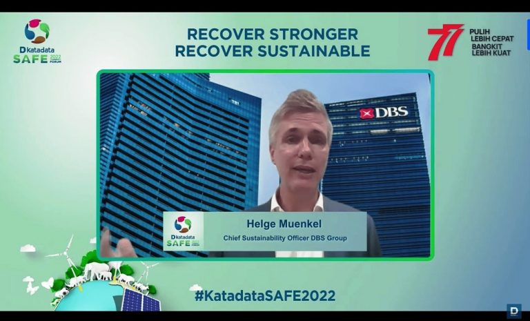 Chief Sustainability Officer DBS Group, Helge Muenkel