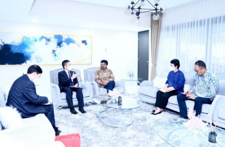Menkominfo terimam Dubes Tiongkok