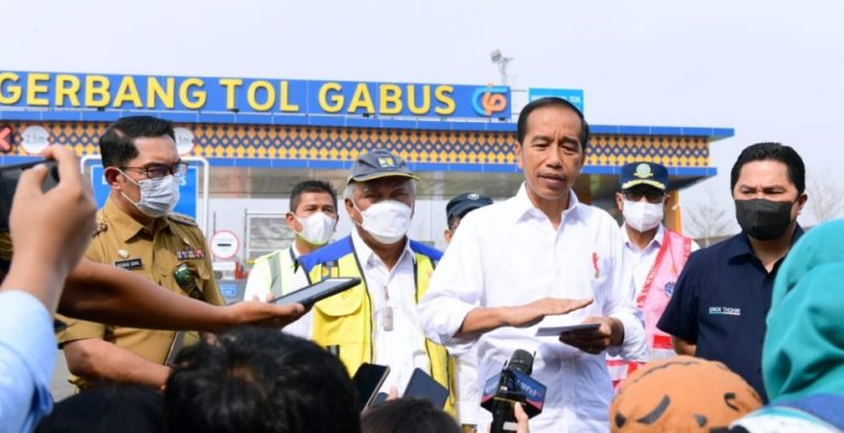 Presiden resmikan Tol Cilincing