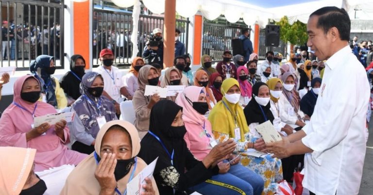 Presiden Jokowi di Baubau