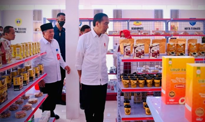 Jokowi di Maluku Utara