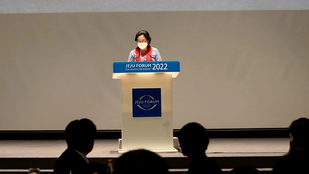 Megawati di Jeju Forum