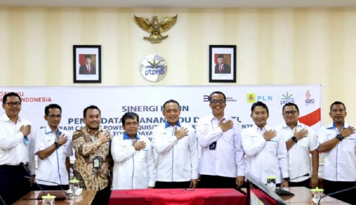 PLN-PTPN V sinergi