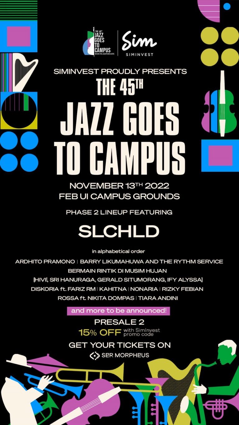 Jazz Goes To Campus ke-45  Digelar  Off Air Pada  13 November
