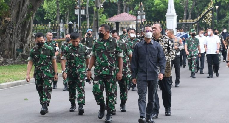 Kasetpres persiapkan Upacara HUT ke-77 TNI