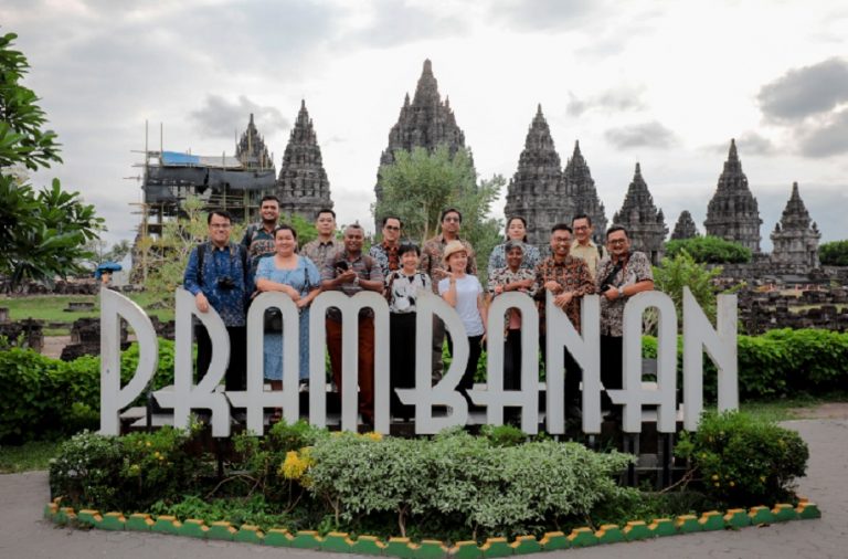 Jurnalis ASEAN kunjungi Candi Prambanan