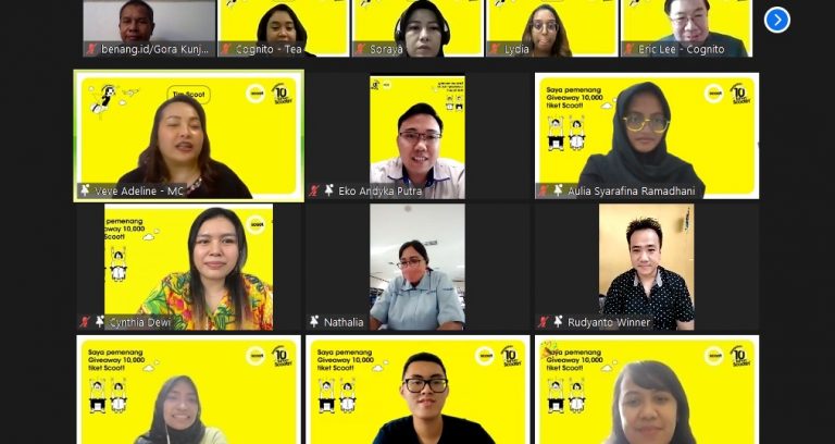 Pemenang tiket Scoot