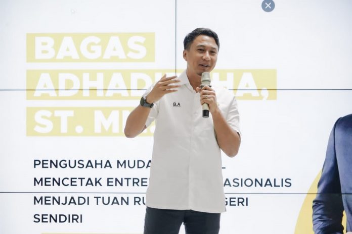 Calon Ketua Umum (Caketum) Badan Pengurus Pusat Himpunan Pengusaha Muda Indonesia (BPP Hipmi) 2022-2025 Bagas Adhadirgha