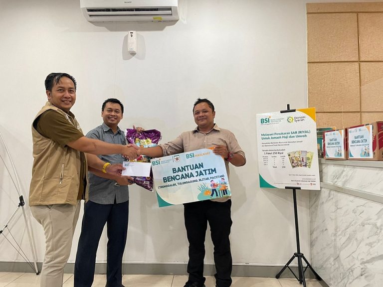 BSI Maslahat bantu penyintas banjir Trenggalek