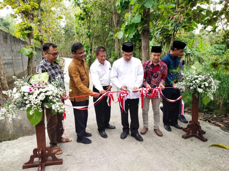 Bupati Bantul resmikan jalan