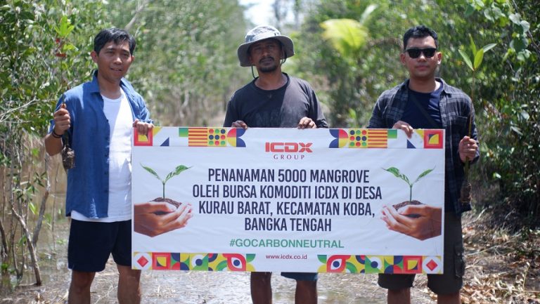 ICDX tanam mangrove
