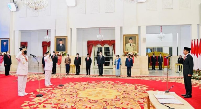 Presiden lantik Gubernur-Wagub DIY
