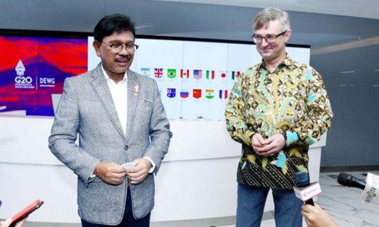 Menkominfo dan Dubes Ukraina