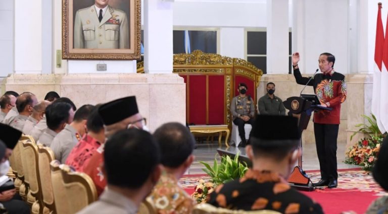Arahan Presiden kepada jajaran Polri