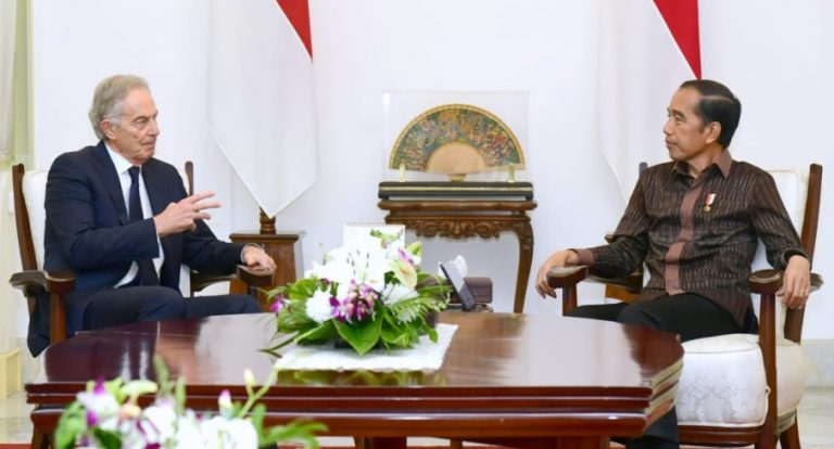 Presiden dan Tony Blair