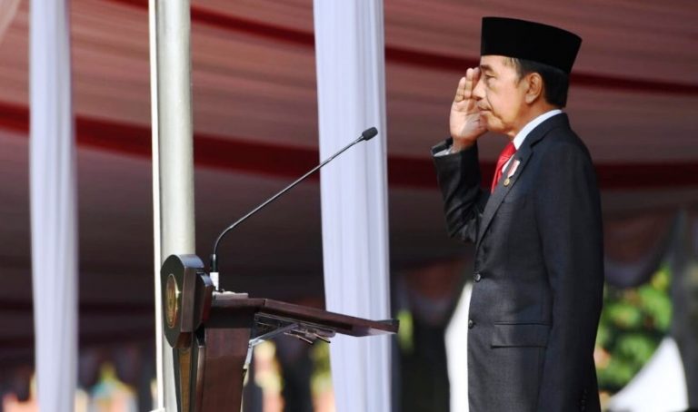 Presiden pimin upacara Hari Kesaktian Pancasila