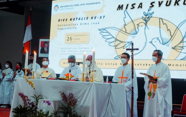 Misa Syukur Dies 57 UAJY 2