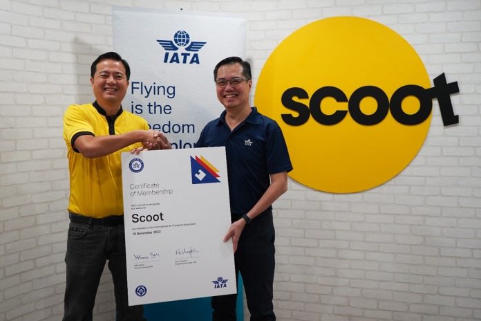 Scoot masuk IATA