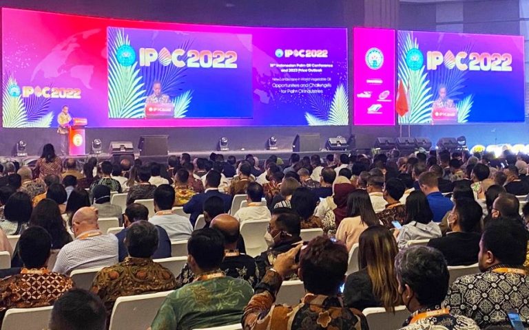 Ketua Umum Gapki Joko Supriyono di IPOC 2022