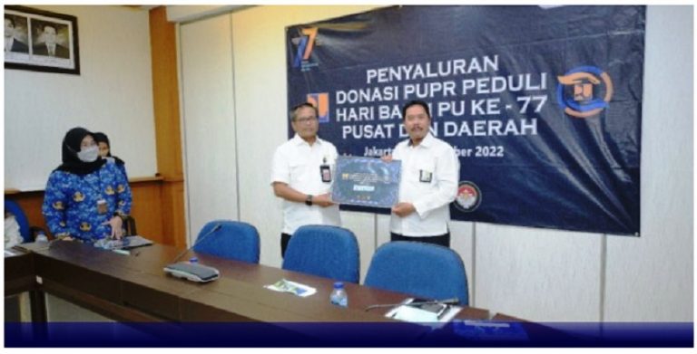 Kementerian PUPR santuni korban gempa Cinajur