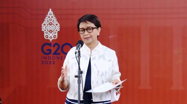 Retno laporkan persiapan KTT G20