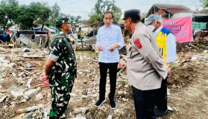 Jokowi di Cianjur