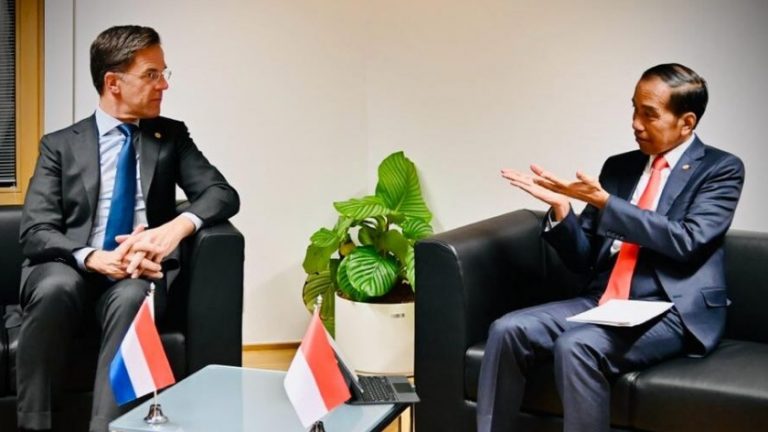 Jokowi dan PM Belanda