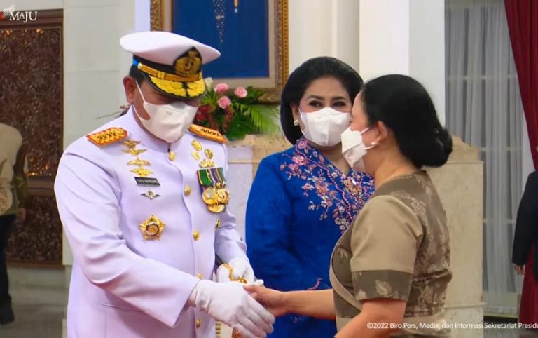 Puan beri selamat Laksamana Yudo Margono