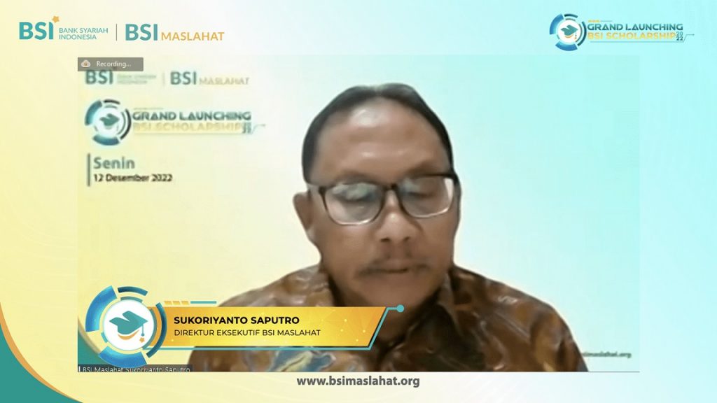 BSI Maslahat bersama PT Bank Syariah Indonesia Tbk (BSI) kembali buka program pendidikan beasiswa BSI Scholarship